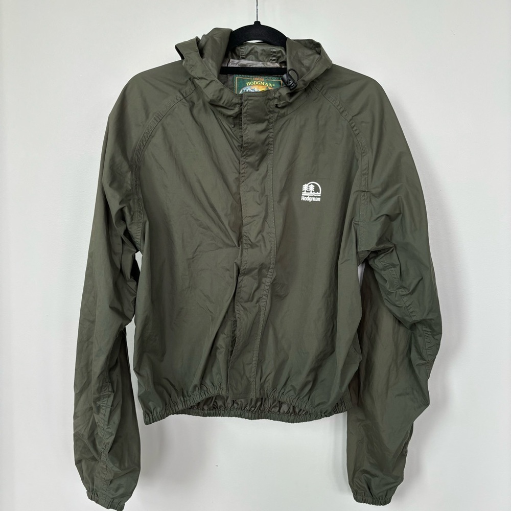 Hodgman Green Windbreaker Jacket Size‎ S